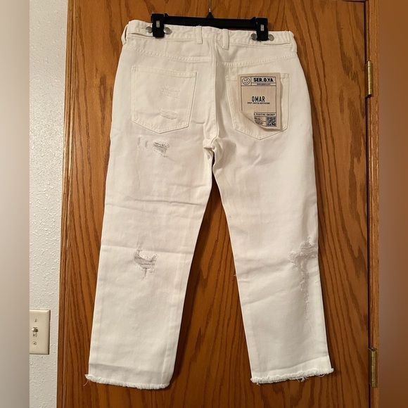 SER.O.YA Omar Drop Crotch Boyfriend Jeans - NWT - Size 27 - Picture 4 of 13